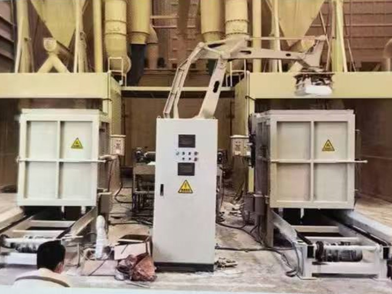 山東臨沂東方滑石粉包裝機案例